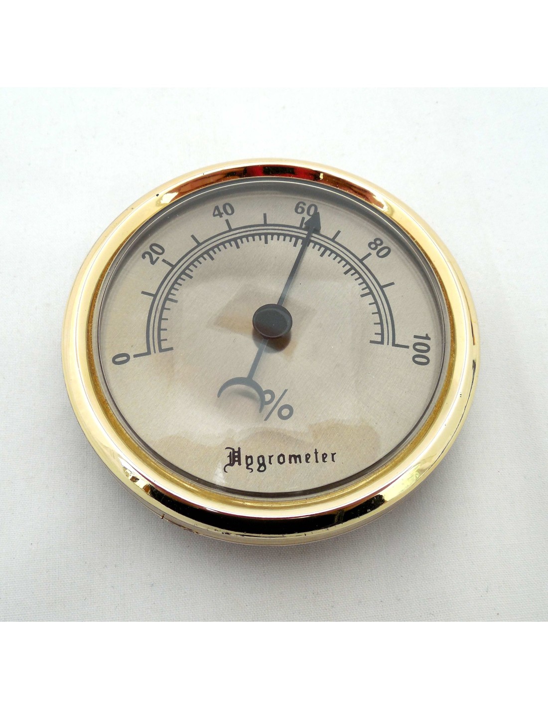 Hygromètre analogique pour vitrine à cigares - Le Comptoir des Aficionados