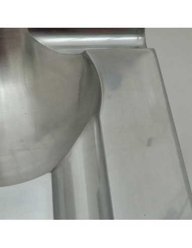 Cendrier 4 cigares aluminium carré