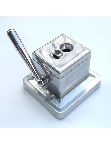 Coupe cigare de bureau coupe en Vé & Droite aluminium poli