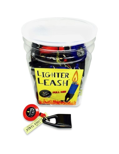 Laisse rétractable pour briquet Bic