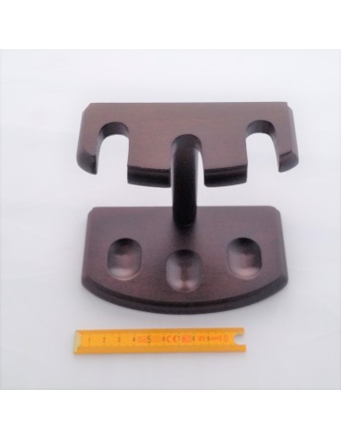 Rack bois pour 3 pipes