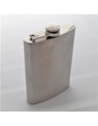 Flasque inox polie 8 oz (24cl)