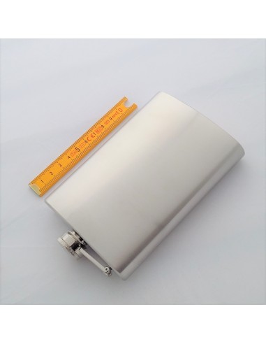 Flasque inox polie 8 oz (24cl)